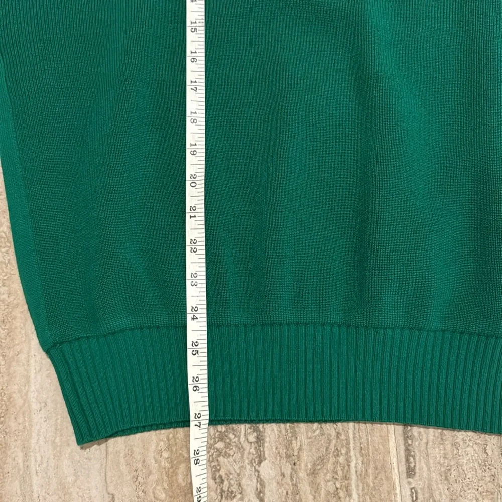 NWOT Martin Golf 1/4 Zip Wind Sweater Green Small